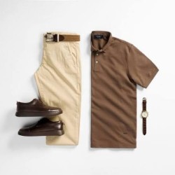 ست مردانه کلاسیک رنگ قهوه ایی