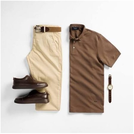 ست مردانه کلاسیک رنگ قهوه ایی